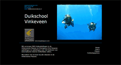 Desktop Screenshot of duikschoolvinkeveen.nl