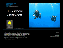 Tablet Screenshot of duikschoolvinkeveen.nl